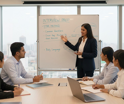 Interview preparation training